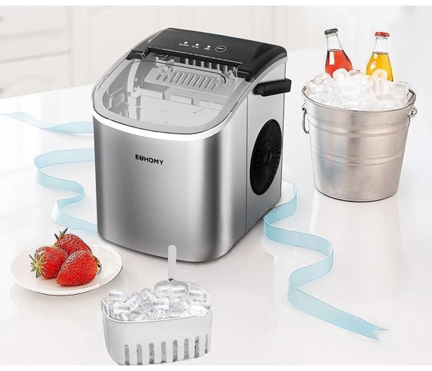 Euhomy Kostkarka do lodu IM001 1,2l 12kg srebrna - 1525775 - zdjęcie 3